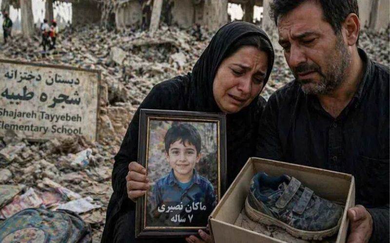 ایران،مناب اسکول حملہ: ماکان ناصیری لاپتہ، کیس بند کرنے حکام کا اعلان 